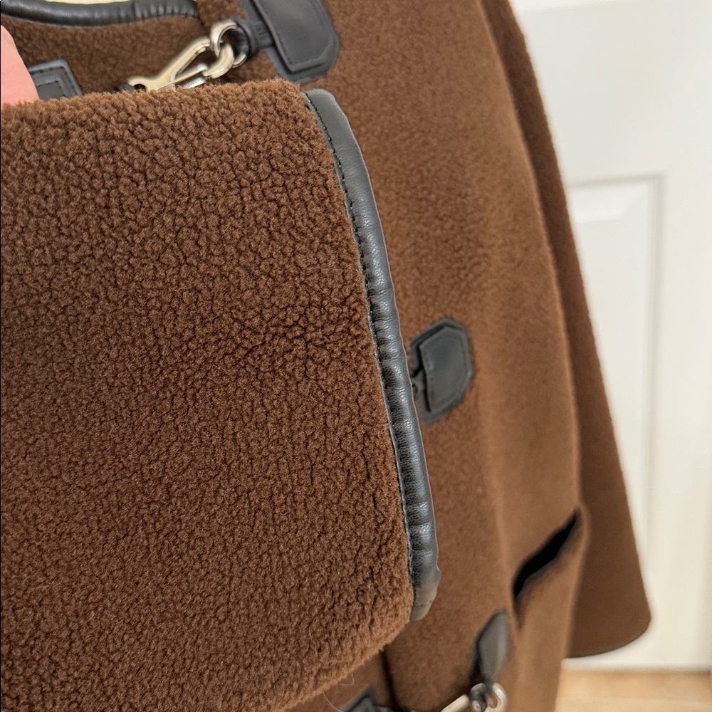 Rebecca Minkoff Shearling Toggle Jacket - Picture 6 of 10